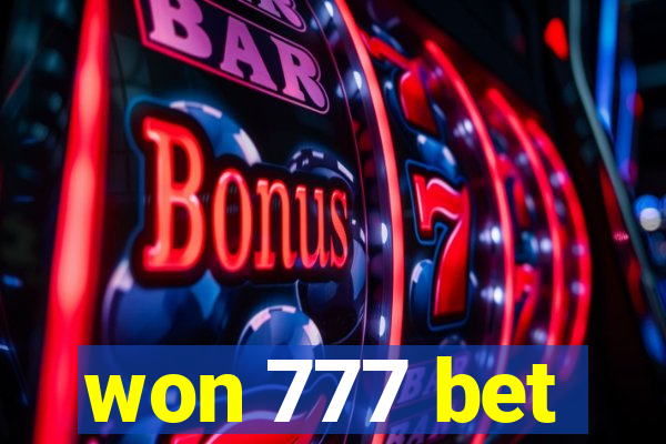 won 777 bet